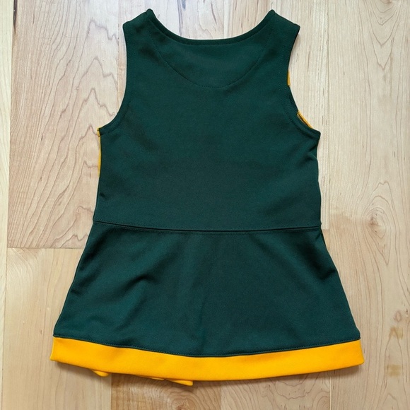 Green Bay Packers Football 18 month Cheerleading Dress - Picture 4 of 7
